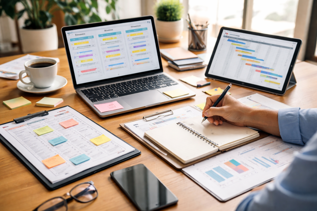 Multiple Projects at Work