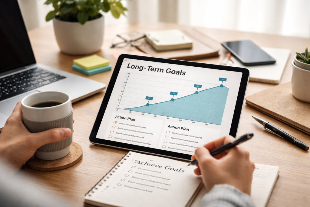 Set and Stick to Long-Term Goals